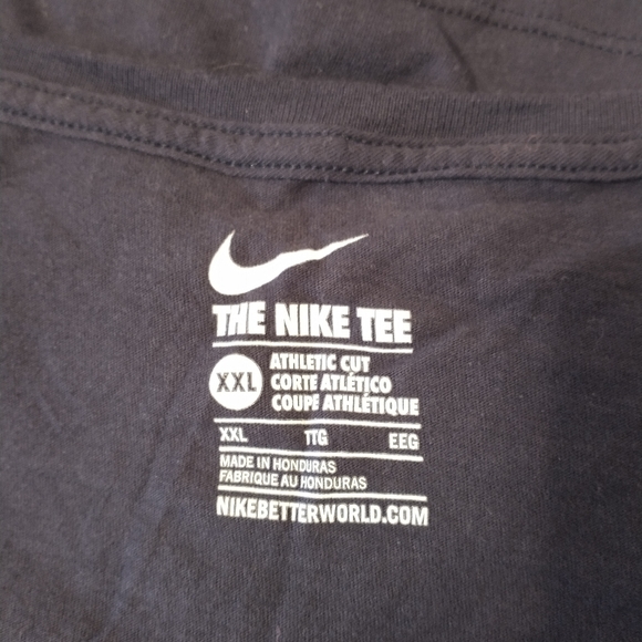 Nike XXL Navy Blue Shirt EUC - Picture 2 of 6